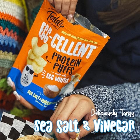 Sea Salt & Vinegar Protein Puffs (sold in 4 and 10 packs)