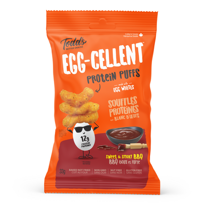 Sweet & Smoky BBQ Protein Puffs (sold in 4 and 10 packs)