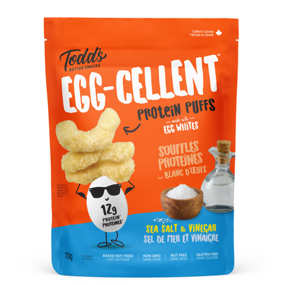 Sea Salt & Vinegar Protein Puffs (sold in 4 and 10 packs)