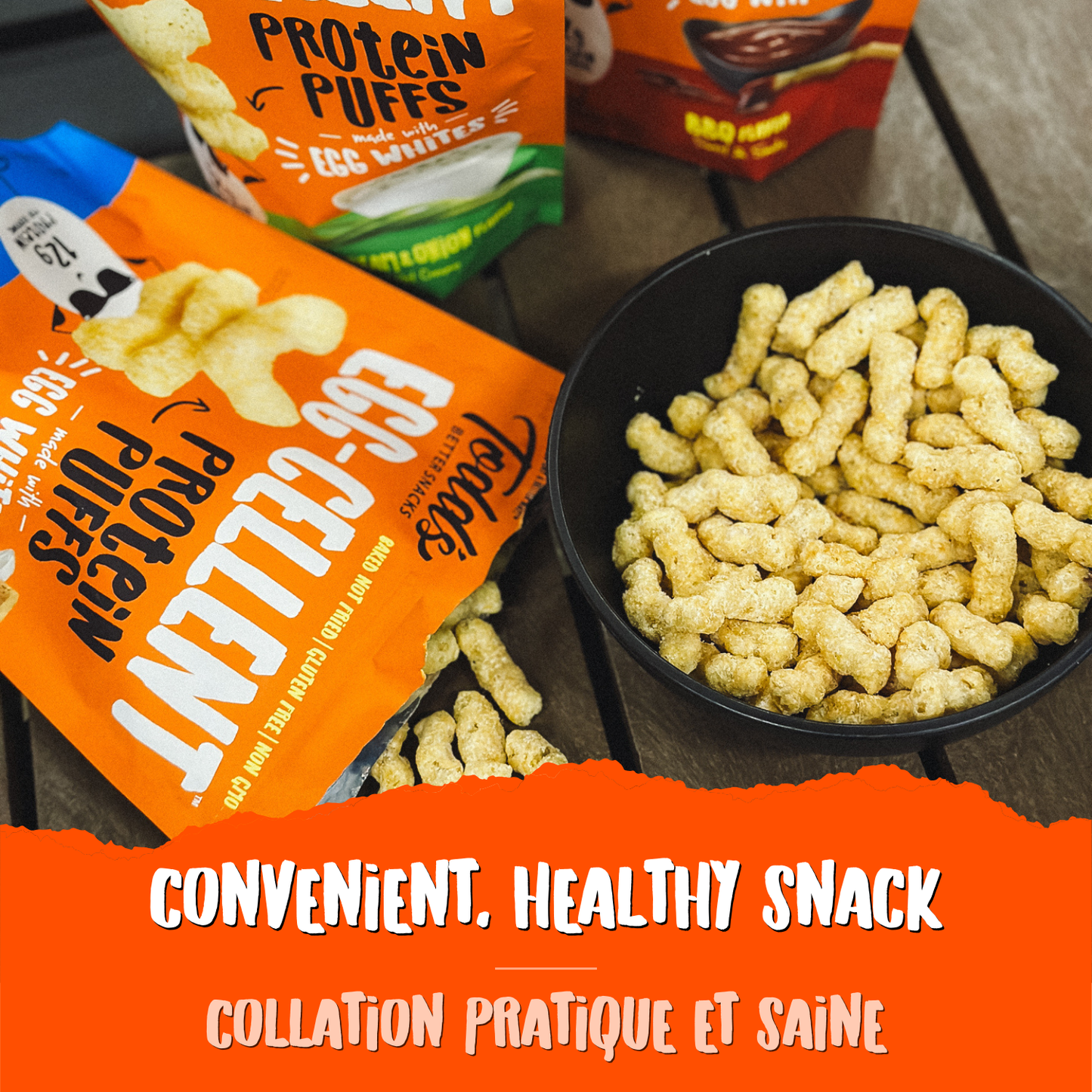 Variety Protein Puffs (sold in 4 and 10 packs)