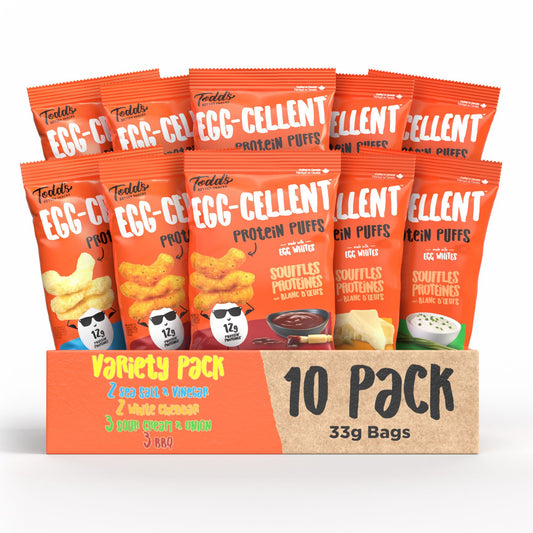 Variety Protein Puffs (sold in 4 and 10 packs)