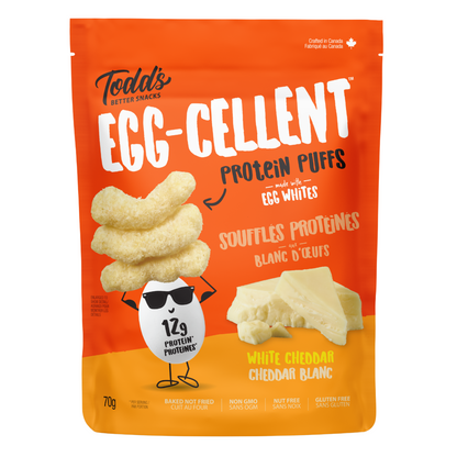 White Cheddar Protein Puffs (70g) 4 bags per pack