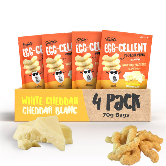White Cheddar Protein Puffs (70g) 4 bags per pack
