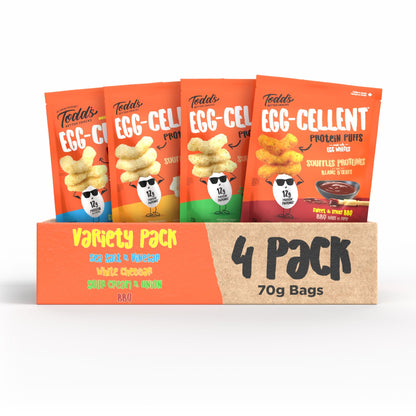 Variety Protein Puffs (sold in 4 and 10 packs)